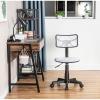 Urban Lifestyle Printed Rolling Task Chair, Love Chair Mesh 21D x 21W x 28H in(Marble)