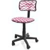Urban Lifestyle Printed Rolling Task Chair, Love Chair Mesh 21D x 21W x 28H in(Pink Chevron)