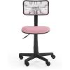 Urban Lifestyle Printed Rolling Task Chair, Love Chair Mesh 21D x 21W x 28H in(Wild and Free)