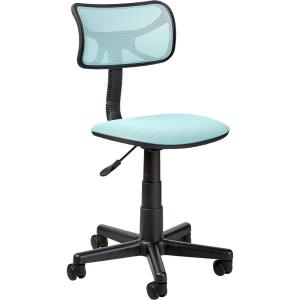 Urban Lifestyle Printed Rolling Task Chair, Love Chair Mesh 21D x 21W x 28H in(Blue)