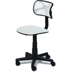 Urban Lifestyle Printed Rolling Task Chair, Love Chair Mesh 21D x 21W x 28H in(White)
