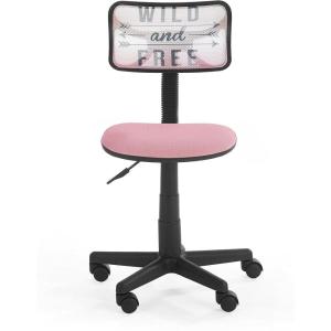 Urban Lifestyle Printed Rolling Task Chair, Love Chair Mesh 21D x 21W x 28H in(Wild and Free)