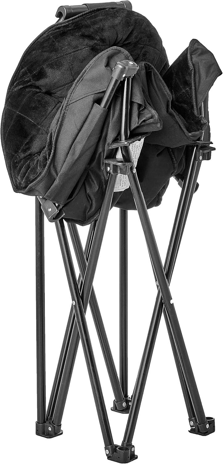 image:imageUrban Shop Sherpa Club Chair Black 318D x 287W x 354H inBlack