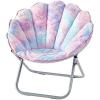 Urban Lifestyle Saucer Chair, Purple Tie Dye