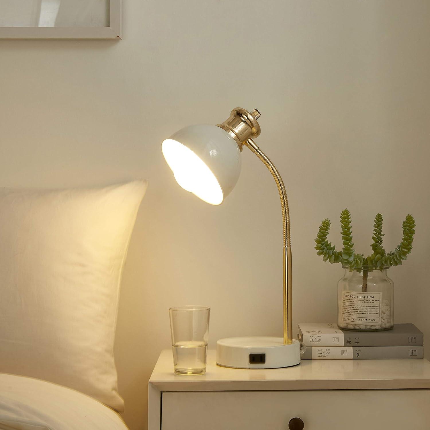 image:imageUrban Lifestyle Charging Lamp with CatchAll Base Gold