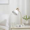Urban Lifestyle Charging Lamp with Catch-All Base, Gold